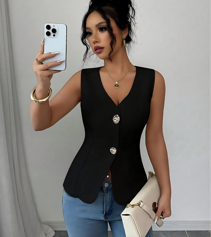 Claudine Short Sleeve Top