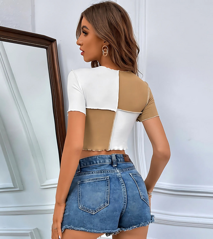 Rhea Short Sleeved Top