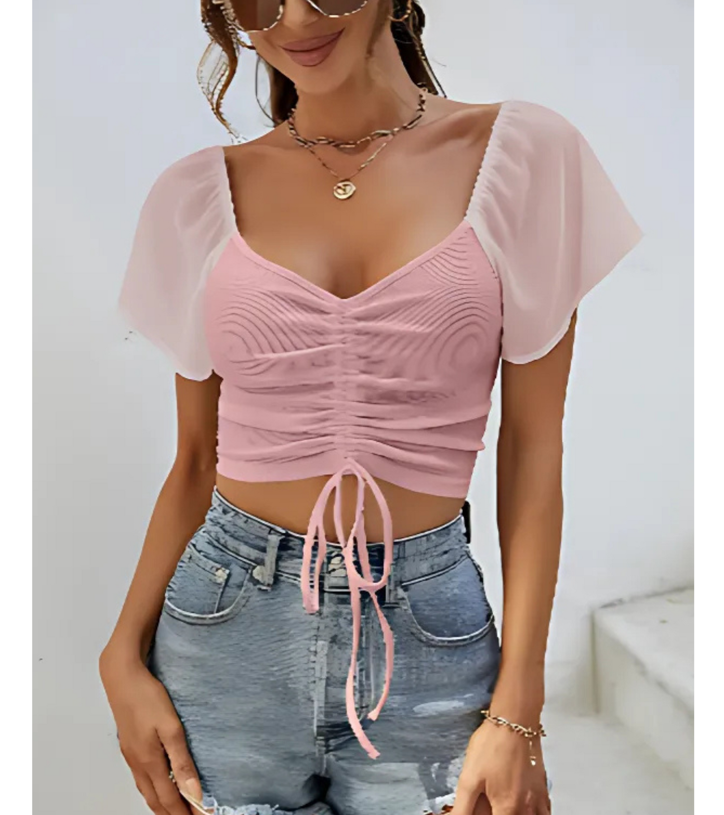 Alisha Short Sleeve Top