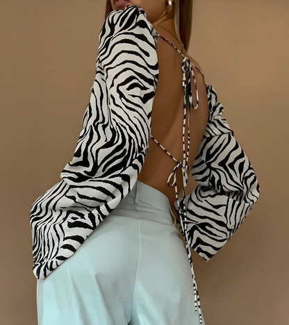 Sapphira Long Sleeve Top